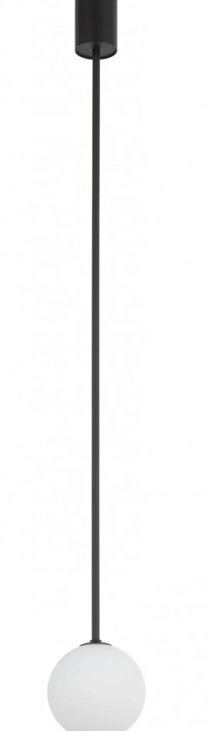 Lampa sufitowa KIER M czarna 1xG9