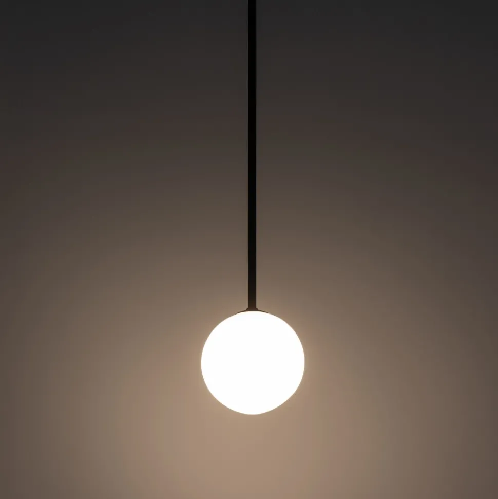 Lampa sufitowa KIER M czarna 1xG9