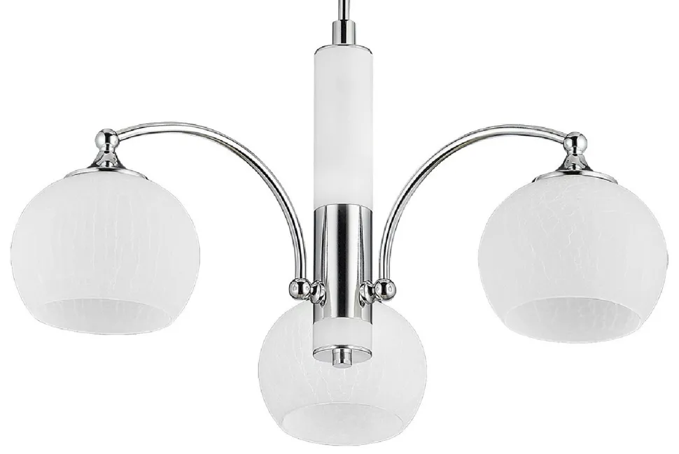 Lampa Sufitowa LARGO Srebrny Biały