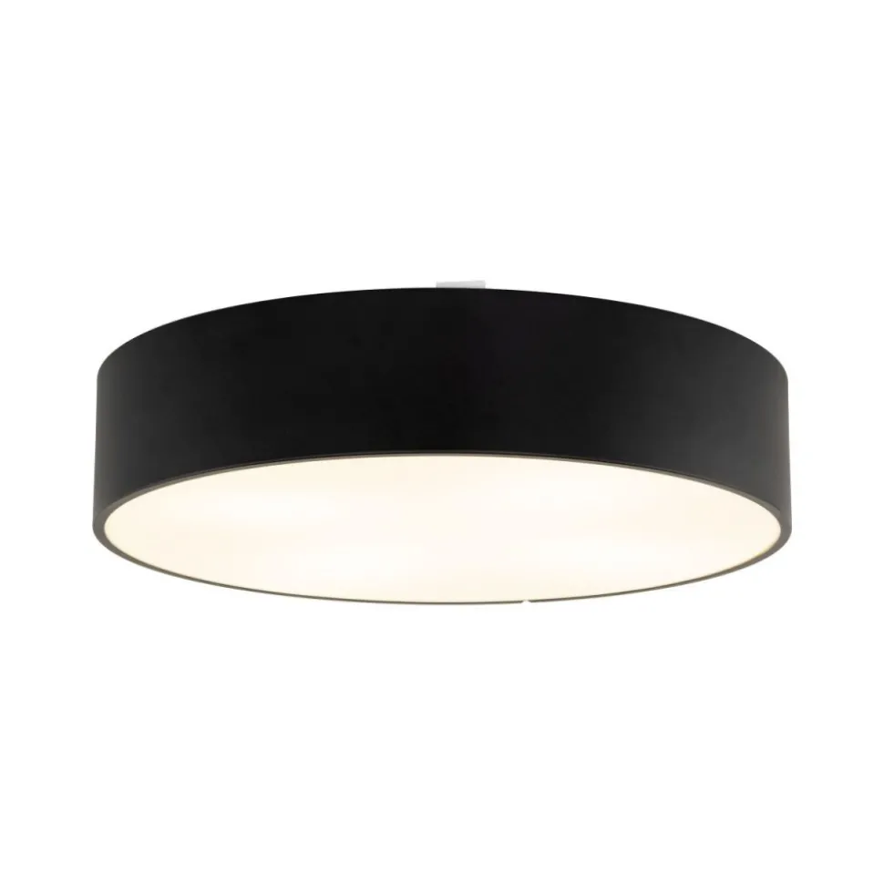 Lampa sufitowa LIVO L czarna 4xE27 IP54