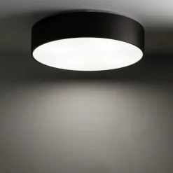 Lampa sufitowa LIVO L czarna 4xE27 IP54
