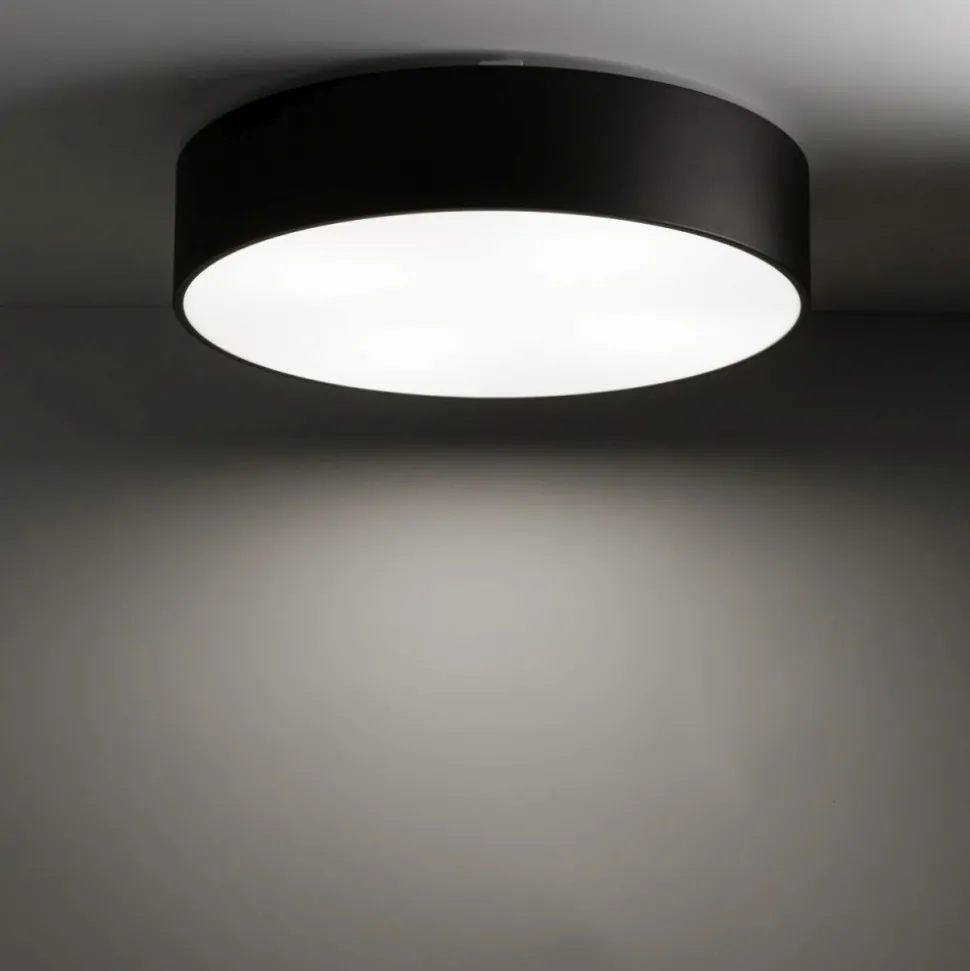 Lampa sufitowa LIVO L czarna 4xE27 IP54