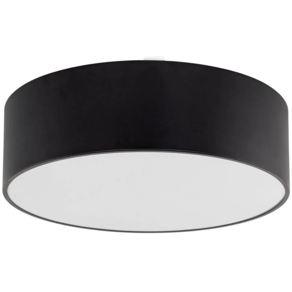 Lampa sufitowa LIVO M czarna 3xE27 IP54