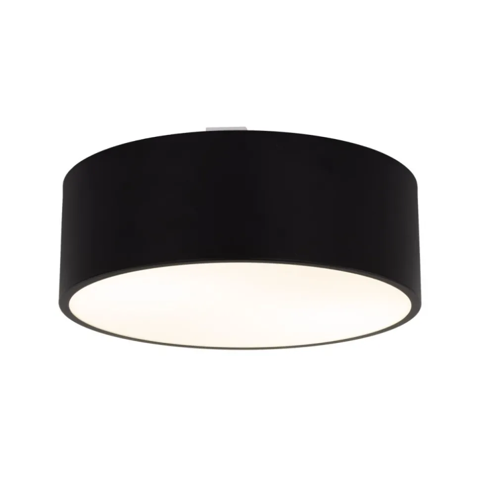 Lampa sufitowa LIVO M czarna 3xE27 IP54