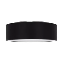 Lampa sufitowa LIVO M czarna 3xE27 IP54