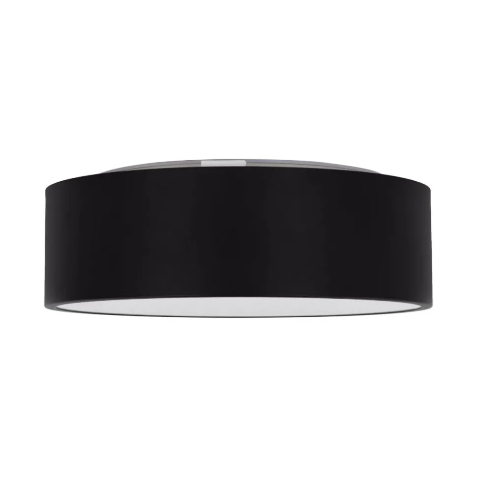 Lampa sufitowa LIVO M czarna 3xE27 IP54