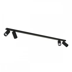 Lampa sufitowa MONO czarna 4xGU10