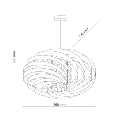 Lampa sufitowa MONTOYA biała 4xE27