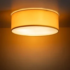 Lampa sufitowa NICOLA żółta 4xE27 38 cm