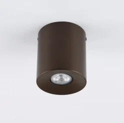 Lampa Sufitowa ORION Brązowy 1xGU10 12,5cm