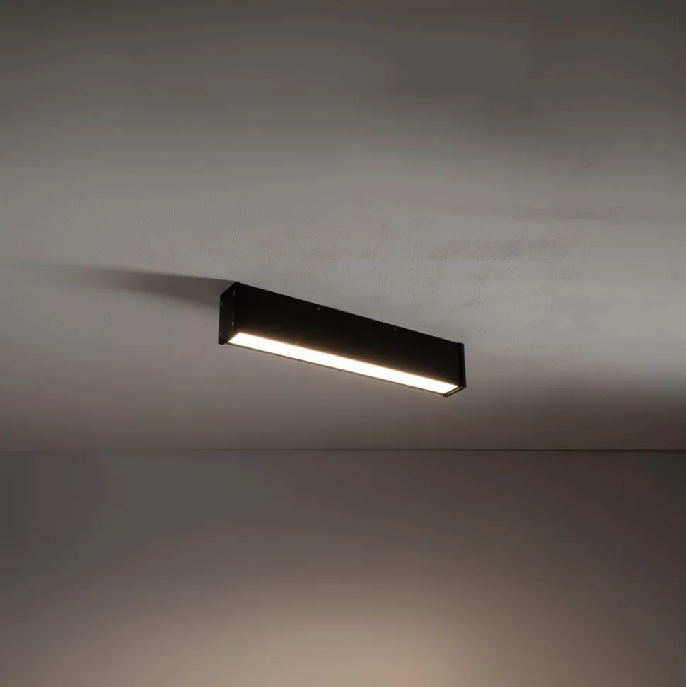 Lampa sufitowa OUTLINE LED S czarna 20W IP44 3000K