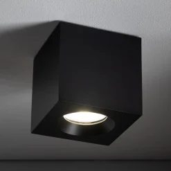Lampa Sufitowa PARANA Czarny 1xGU10 IP44