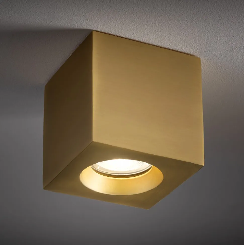 Lampa Sufitowa PARANA Złoty 1xGU10 IP44
