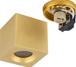 Lampa Sufitowa PARANA Złoty 1xGU10 IP44