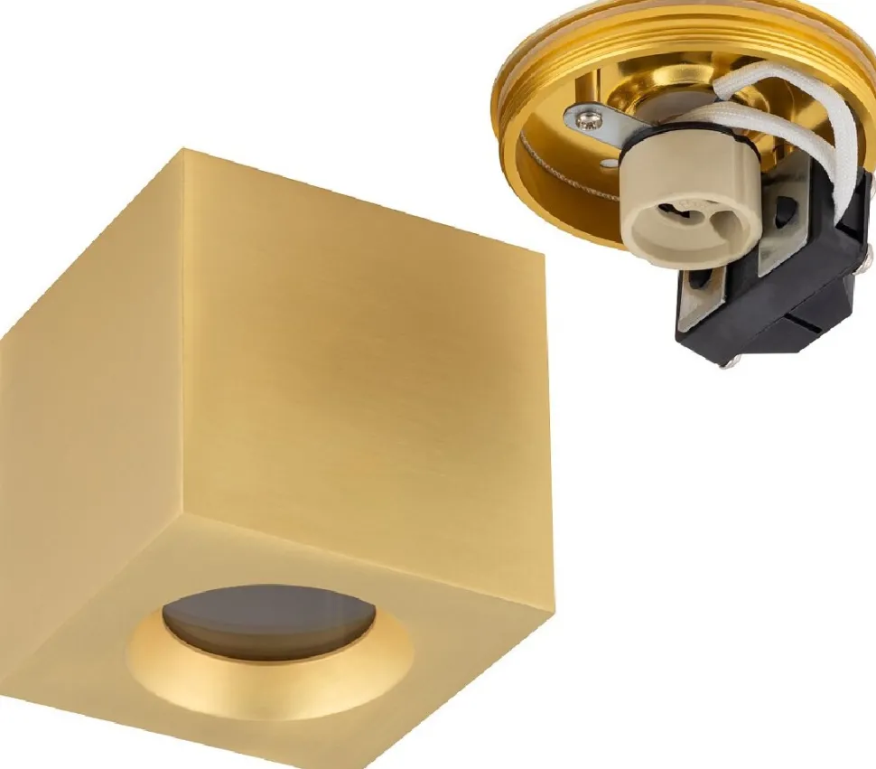 Lampa Sufitowa PARANA Złoty 1xGU10 IP44