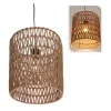 Lampa sufitowa pleciona Boho beżowa
