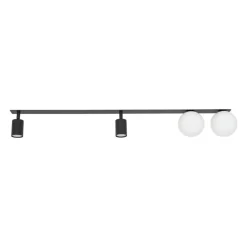 Lampa sufitowa podtynkowa Spot VOX czarna 2xG9 2xGU10