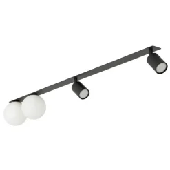 Lampa sufitowa podtynkowa Spot VOX czarna 2xG9 2xGU10