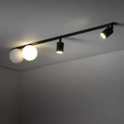 Lampa sufitowa podtynkowa Spot VOX czarna 2xG9 2xGU10