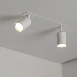 Lampa sufitowa podtynkowa Spot NEX biała 2xGU10