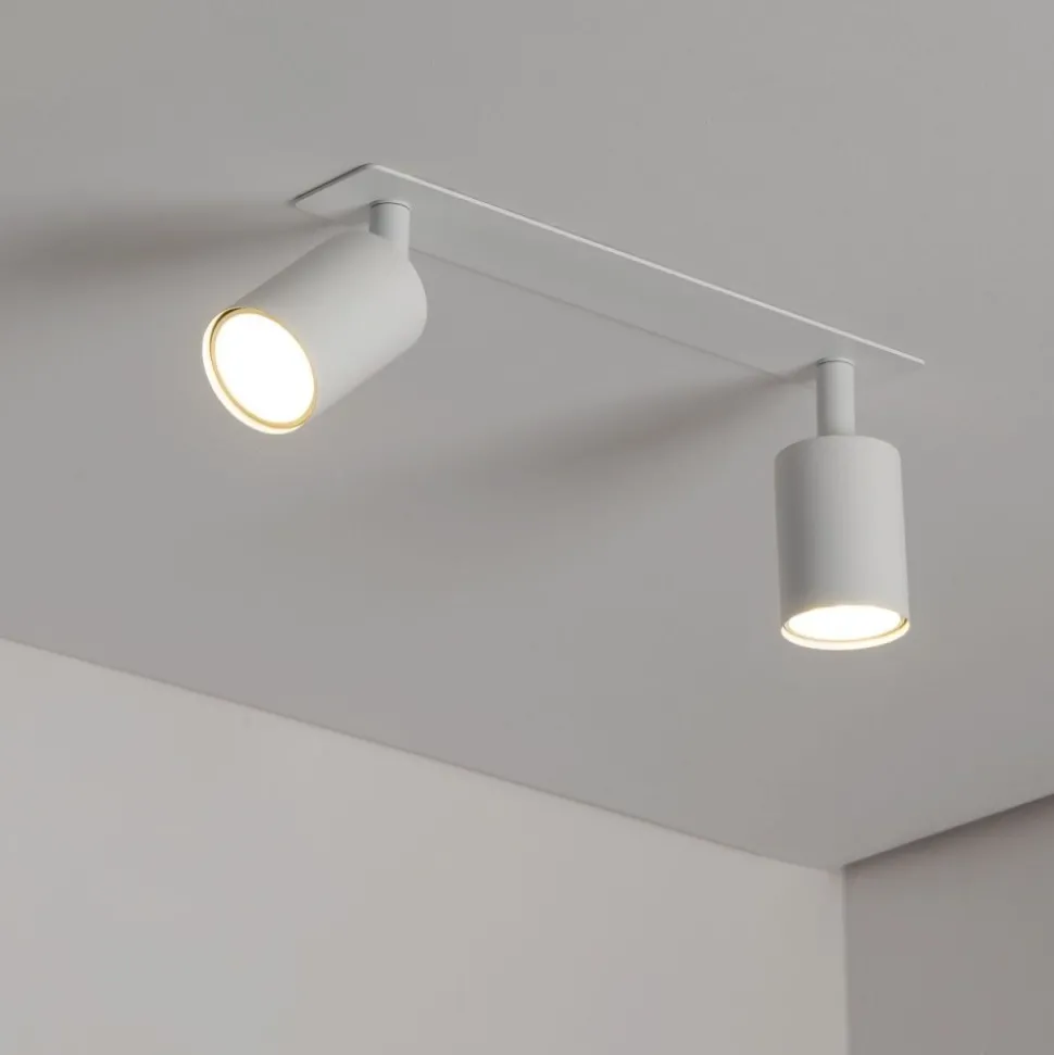 Lampa sufitowa podtynkowa Spot NEX biała 2xGU10