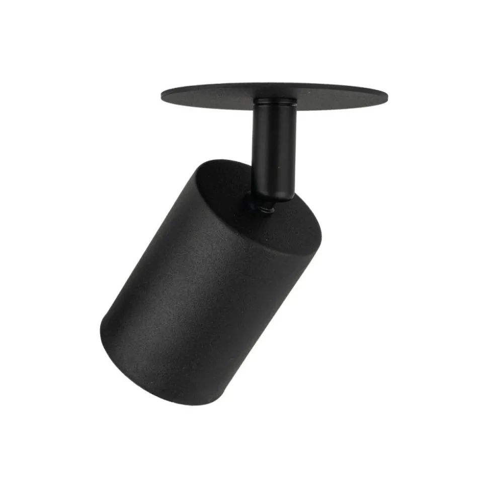 Lampa sufitowa podtynkowa Spot NEX czarna 1xGU10