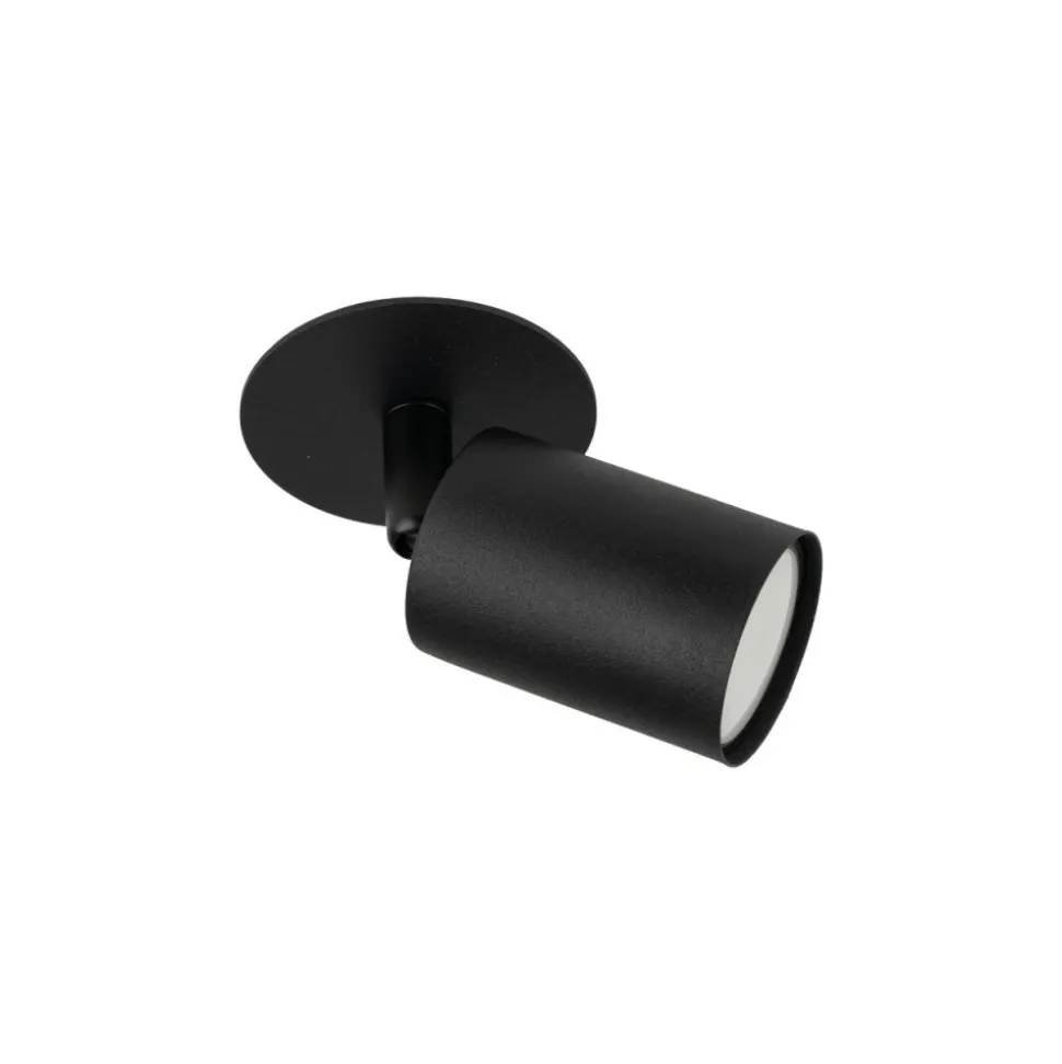 Lampa sufitowa podtynkowa Spot NEX czarna 1xGU10