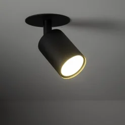 Lampa sufitowa podtynkowa Spot NEX czarna 1xGU10