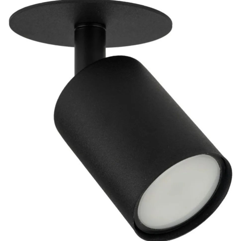 Lampa sufitowa podtynkowa Spot NEX czarna 1xGU10