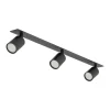 Lampa sufitowa podtynkowa Spot NEX czarna 3xGU10