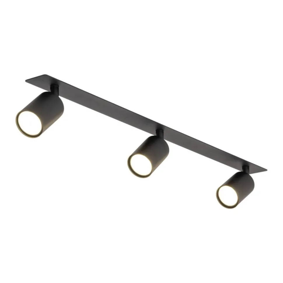 Lampa sufitowa podtynkowa Spot NEX czarna 3xGU10