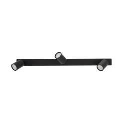 Lampa sufitowa podtynkowa Spot NEX czarna 3xGU10