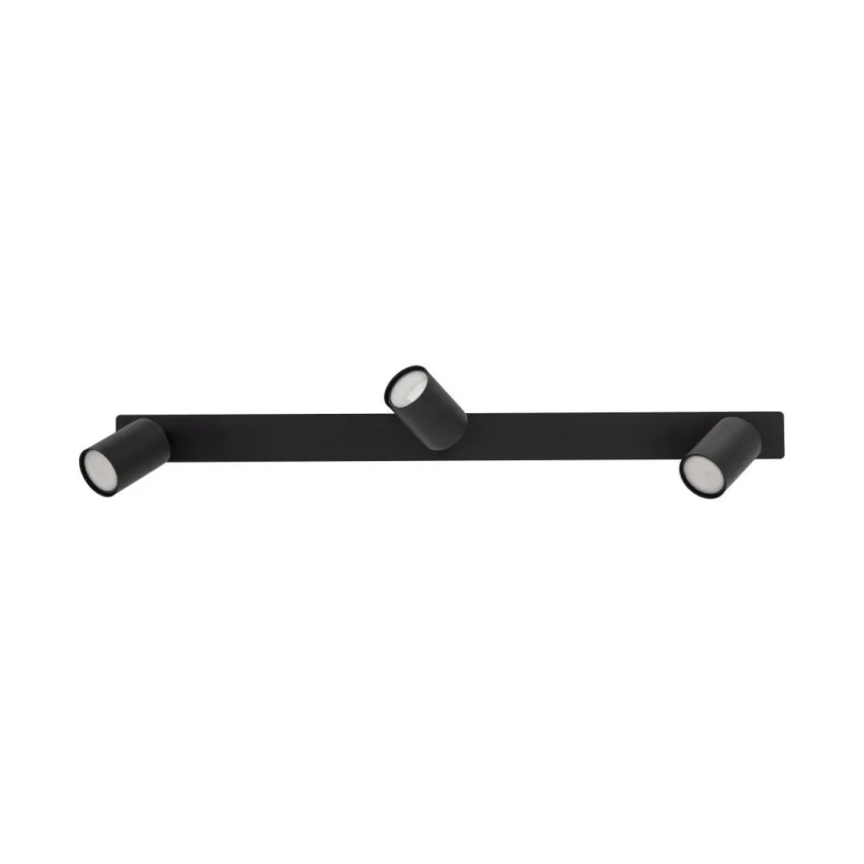 Lampa sufitowa podtynkowa Spot NEX czarna 3xGU10