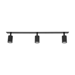 Lampa sufitowa podtynkowa Spot NEX czarna 3xGU10