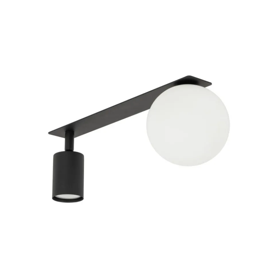 Lampa sufitowa podtynkowa Spot VOX czarna 1xG9 1xGU10