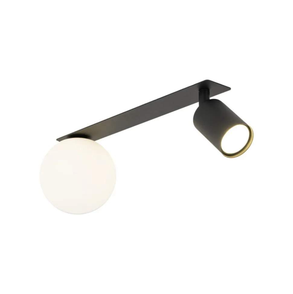 Lampa sufitowa podtynkowa Spot VOX czarna 1xG9 1xGU10