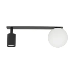 Lampa sufitowa podtynkowa Spot VOX czarna 1xG9 1xGU10