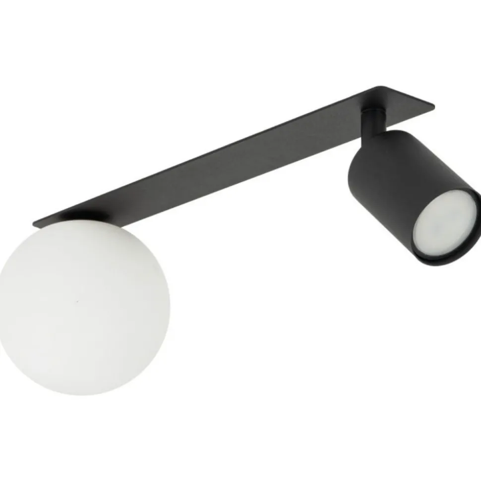 Lampa sufitowa podtynkowa Spot VOX czarna 1xG9 1xGU10