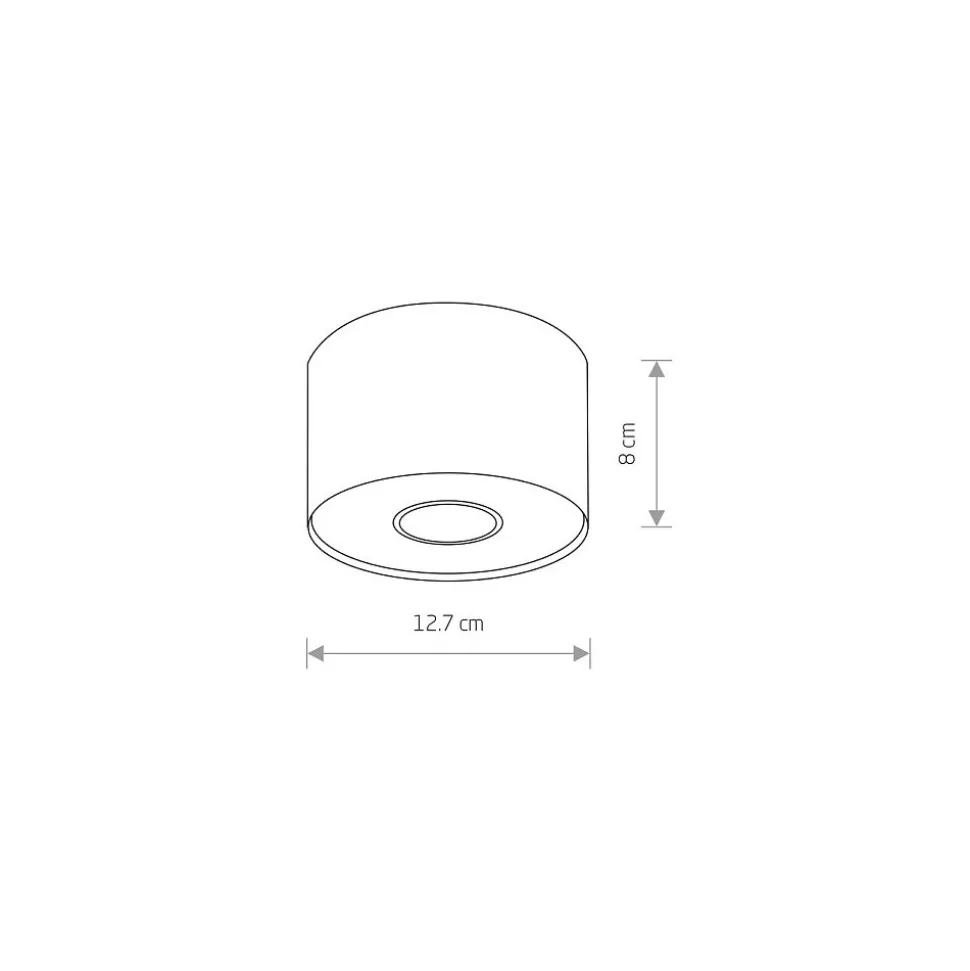 Lampa Sufitowa POINT S Biały 1xGU10 IP20