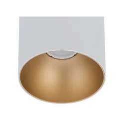 Lampa sufitowa POINT TONE biały/złoty
