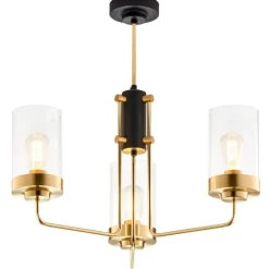 Lampa sufitowa RAMIREZ złota 3xE27