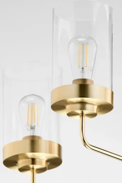 Lampa sufitowa RAMIREZ złota 3xE27