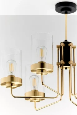 Lampa sufitowa RAMIREZ złota 6xE27
