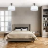 Lampa Sufitowa RONDO Biały Abażur 4xE27 40cm