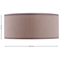 Lampa sufitowa RONDO cappuccino 4xE27 50 cm