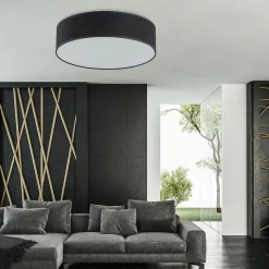 Lampa sufitowa RONDO czarna 4xE27 50 cm