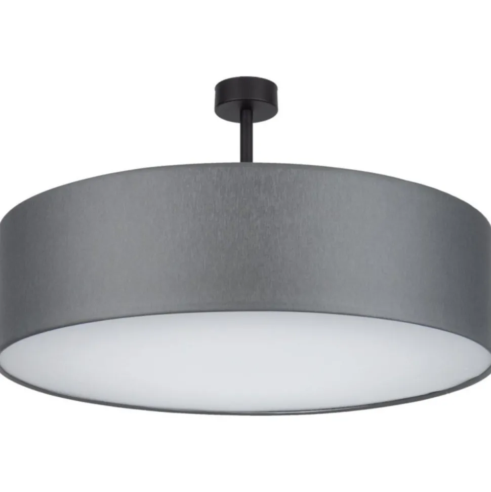 Lampa sufitowa RONDO grafitowa 4xE27 60 cm