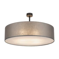 Lampa sufitowa RONDO grafitowa 4xE27 60 cm