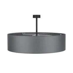 Lampa sufitowa RONDO grafitowa 4xE27 60 cm