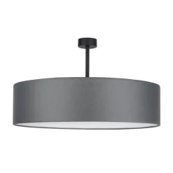 Lampa sufitowa RONDO grafitowa 4xE27 60 cm